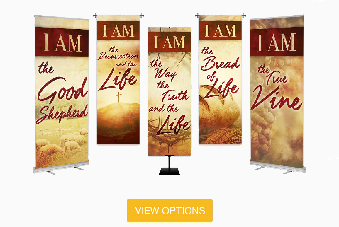 I AM Church Banners