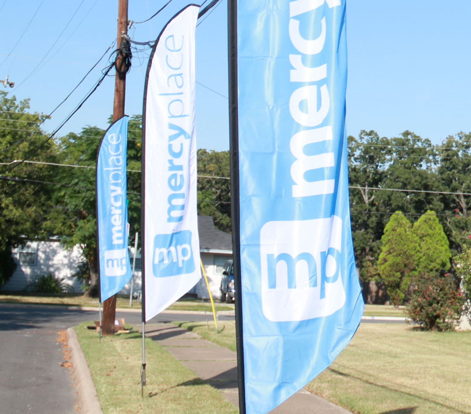feather flag designs for churches