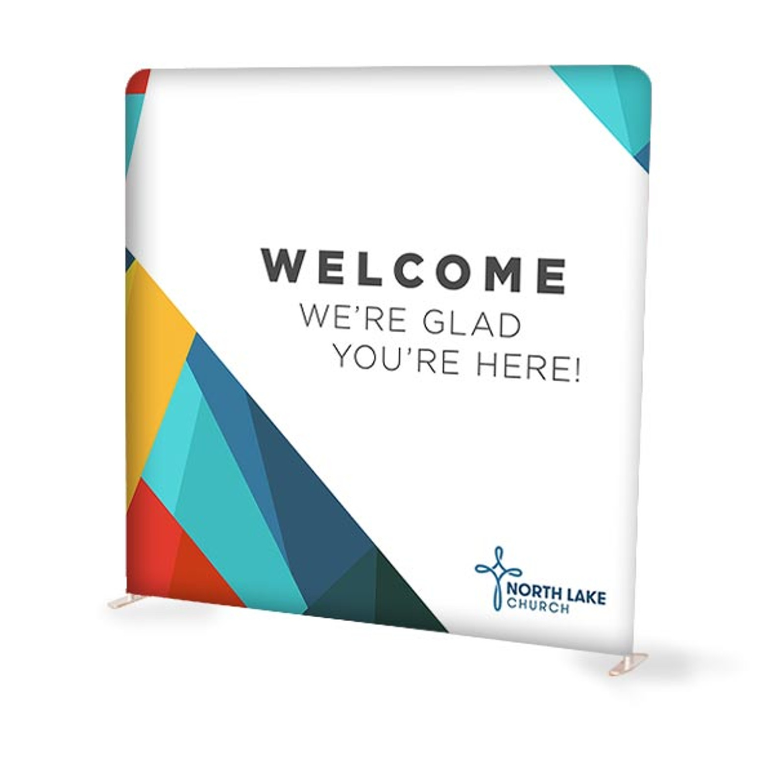 Welcome banner photo booth
